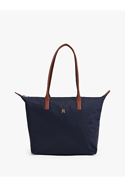 Tommy Hilfiger Kadın Mavi Tote Bag