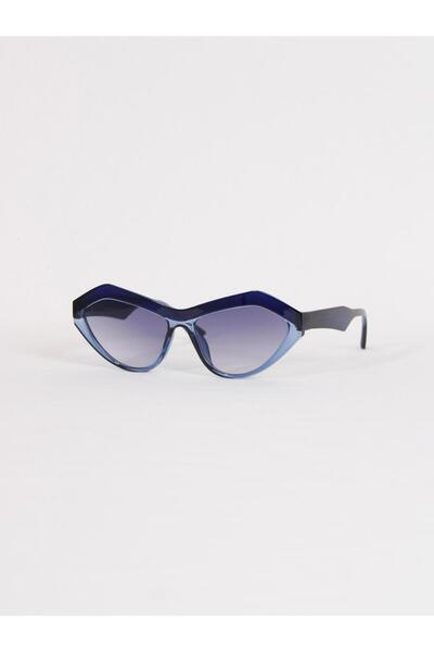 Maldia Shop Unisex Leo Blue Sunglasses