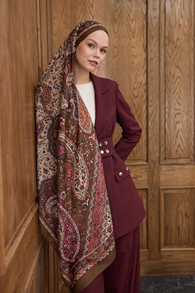 İpekhan Winter Bloom Soft Shawl