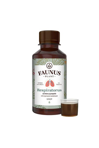 Faunus Plant Respiratorus Honey & Propolis Syrup - 200 ml