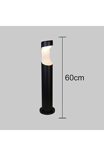 HAMER 60cm long black wall spotlight with yellow light.