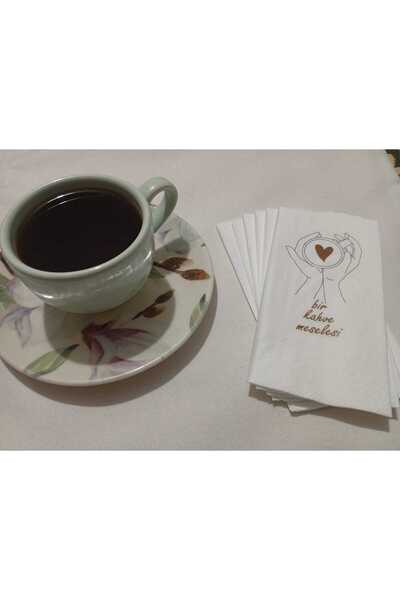 ART HEDİYE 20 قطعة من المناديل الناطقة لحفلات الزفاف والمناسبات الذهبية، مناد...