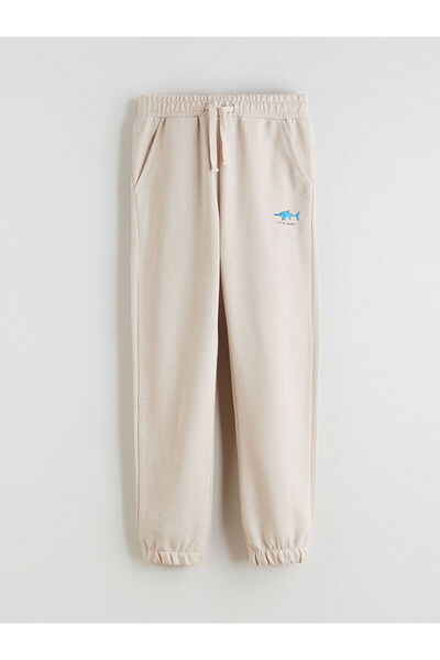 LC Waikiki Pantaloni de sport Jogger pentru băieți cu talie elastică