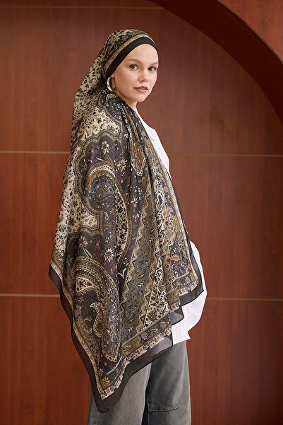 İpekhan Winter Bloom Soft Shawl