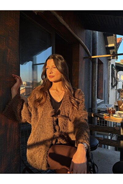 MERETTO By Akıl Two-Stringed Fox Kimono