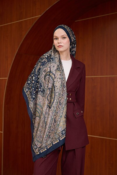 İpekhan Winter Bloom Soft Shawl