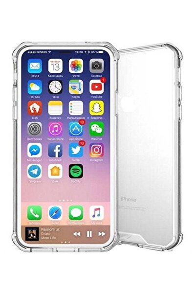 no markte Clear Protective Case Cover for Apple iPhone X