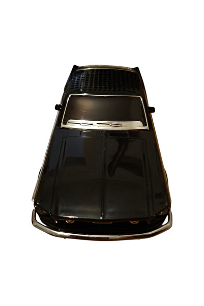 Vision XXI Masina Ford Mustang 1967 Fastback, RadioFM, Boxa 10W,Cablu USB,Bluetooth Wireless, 25 cm, Neagra