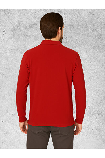 MOLICO Unisex New Season Cotton Transitional Polo Neck Long Sleeve Basic T-Shirt