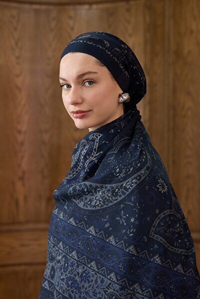 İpekhan Winter Bloom Soft Shawl