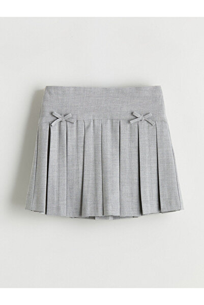 LC Waikiki Özmarka Новий сезон Еластичний пояс Basic Дівчача спідниця з плісировкою