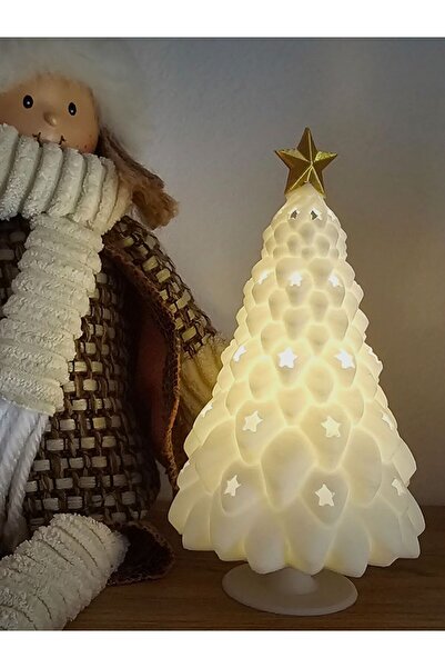 meldeco3d YILBAŞI AĞACI 20CM DEKORATİF LİGT