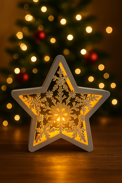 edoy Ahşap & Minimal Tasarım LED Başucu Lambası | Yatak Odası Gece Işığı