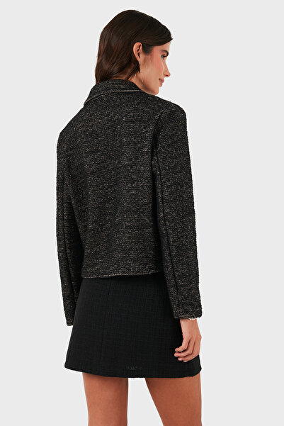 Via Dante Βαμβακερό πουκάμισο με κανονική εφαρμογή με γιακά μπουφάν JACKET 268755199W