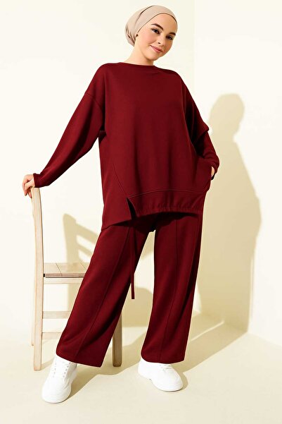 LAVA FASHION Women Sportswear Hijab Tracksuit Set High Quality