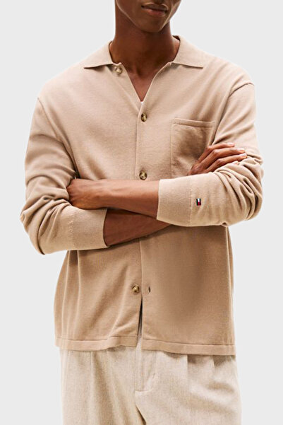 Tommy Hilfiger Pamuklu Regular Fit Logolu Klasik Yaka Gömlek Erkek GÖMLEK MW0...