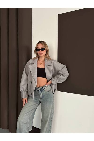 MAXXANA Drawstring Detail Trench Coat