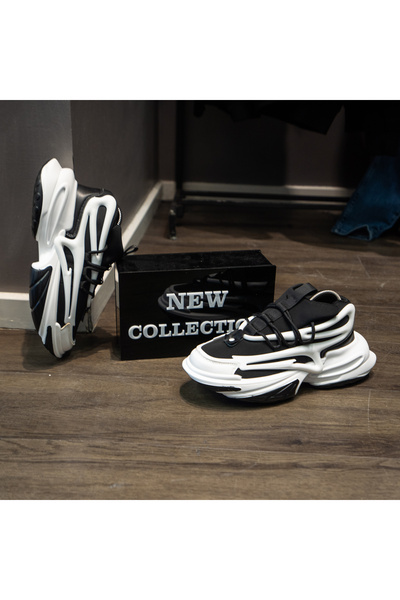 DCF68 ADIDAS MEN'S SNEAKERS BLACK-WHITE ABBM3(063)