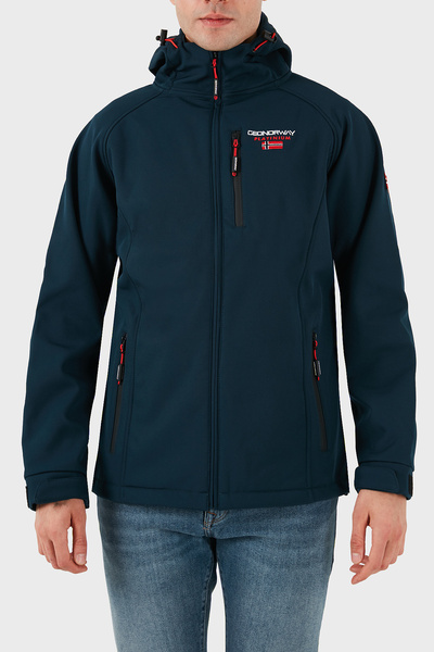 Norway Geographical Regular Fit Logolu ψηλός λαιμός με κουκούλα Παλτό Ανδρικό ΠΑΛΤΟ TAKITO