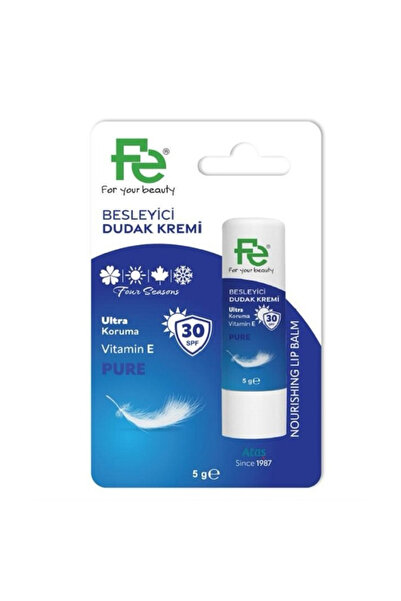 Fe Besleyici Dudak Kremi SPF30 Pure 5gr