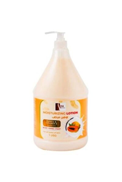Spa System لوشن مرطب للجسم - البابايا وفيتامين هـ - جالون واحد