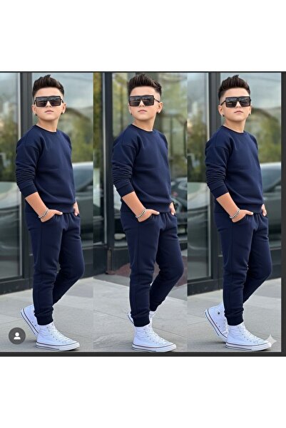 KOKOŞ BEBEK Unisex Comfortable Children's Suit - 2/9 Years Old - 315600