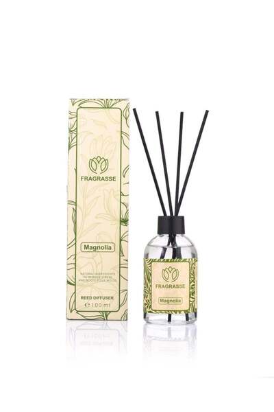 Fragrasse - Luxury Reed Diffuser with Tropical Magnolia Scent | 100 ml