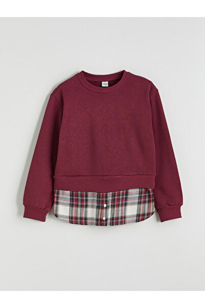 LC Waikiki Peak New Season guler rotund Hanorac gros pentru fete tricou