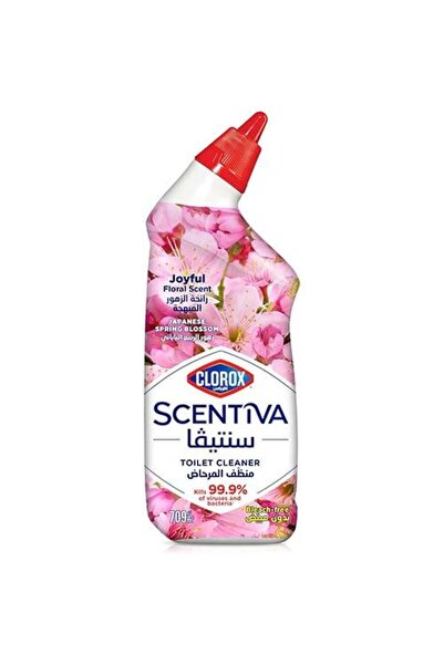 Meven Set Beauty منظف المرحاض كلوركس سينتيفا، برائحة زهور الربيع اليابانية، خ...