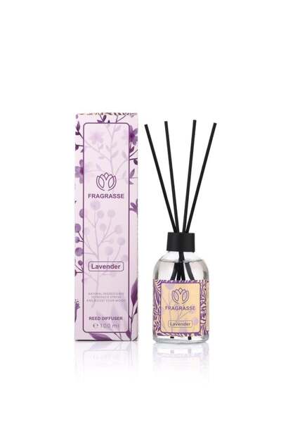 Fragrasse Luxury Reed Diffuser - Tropical Lavender, 100 ml