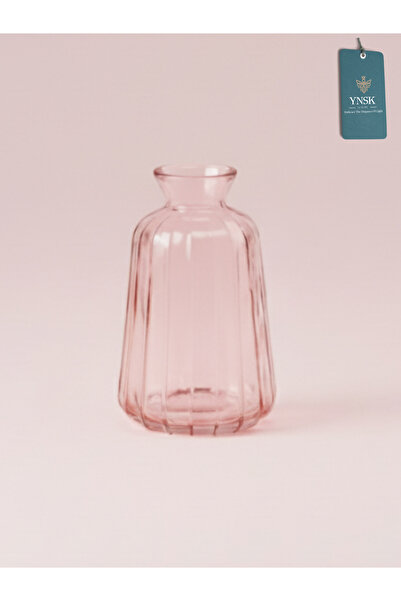 YNSK Luxury | Minimalist Dekor Cam Vazo, Oda Kokusu Şişesi, - 6 X 3,5 X 11 cm
