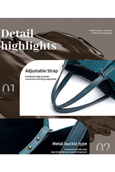 chch Womens Handbag Large Capacity Shopping Tote Simple Casual Commuter Bag