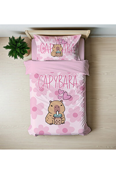 hediyechy Husă de pilota tematică Gift Duvet Cover cu tematică capybarack 3d ...