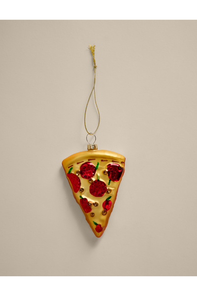 Marks & Spencer Pizza Dilimi Yılbaşı Ağaç Süsü