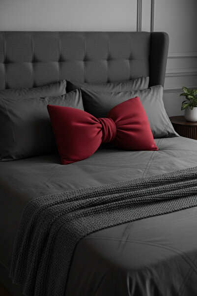 canbow Bowknot Appearance XXL Throw Pillow Decorative Fabric Pillow with Inner Filling Bowknot Throw Pillow