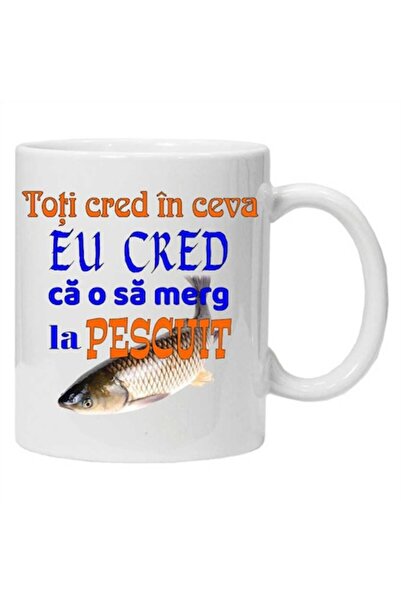 CRD PRINT Cană cu inscripția „toată lumea crede în ceva; eu cred că voi merge...