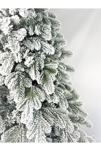 ChristmasExpress Artificial fir tree ELIT with snow, 210cm, 100% molded branches