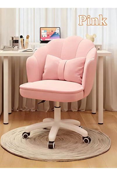 Generic Study chair Cute petal desk chair High-density rebound sponge Soft an...