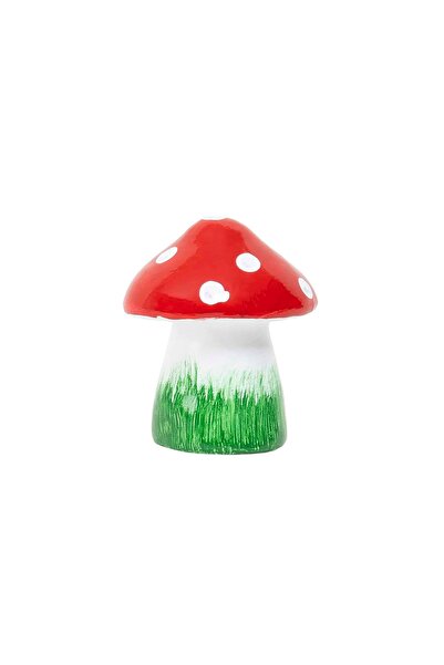 Z-Tools Ciupercă decorativă de grădină, ceramică, mică, înălțime 14cm, lățime...