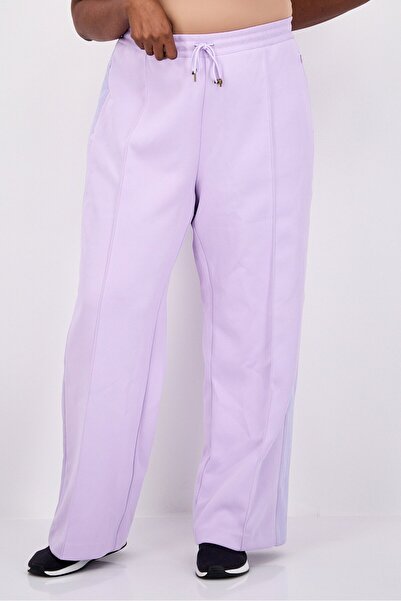 adidas Originals x Ivy Park Women Plus Size Wide Leg Training Sweatpants, Purple