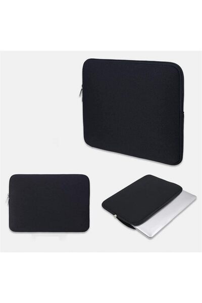 eWINNER 15 Inch Laptop Sleeve Protective Soft Padded Zipper Case (Black)