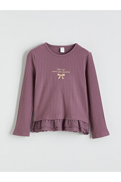 LC Waikiki Peak New Season Crew Neck Girls' T-Shirt and Leggings