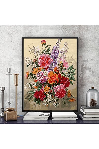 Pictorul Fericit Spring Bouquet - Pictură pe numere