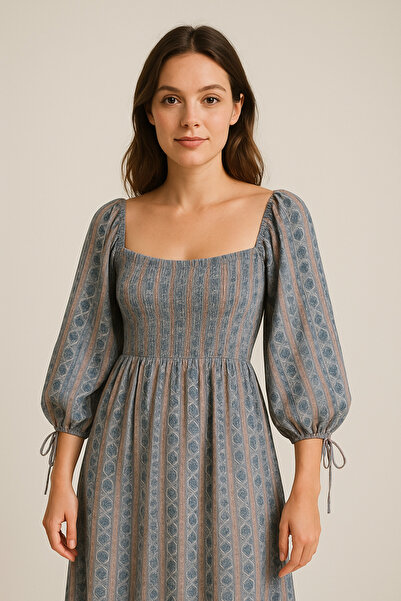 Mryelh Ramadan Maxi Dress blue