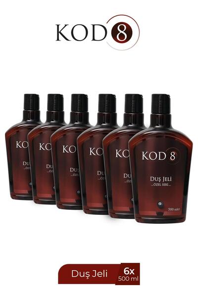 KOD 8 DUŞ JELİ 500 ML X6