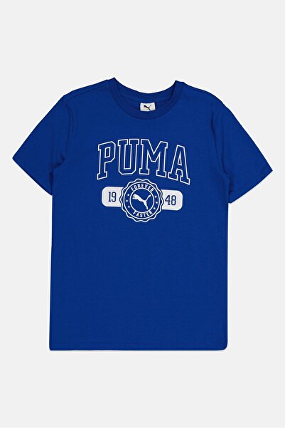 Puma Kids Boy 3Pcs Brand Logo T-Shirt And Bottom Shorts, Multicolor