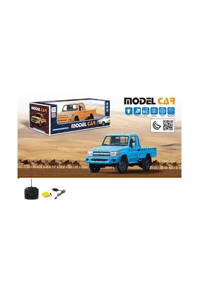 Toysea 1:12 RC Pickup Truck with Powerful Motor, Lights, USB Charging & Realistic Off-Road Design