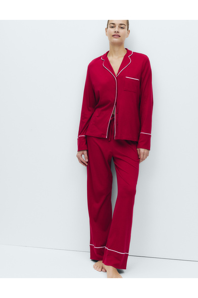 Marks & Spencer Pamuk‑Modal Pijama Takımı