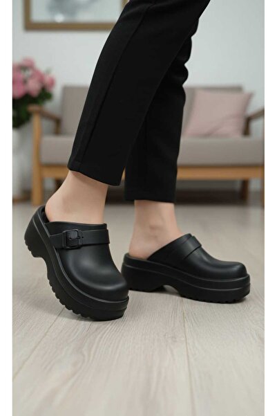 stil shoes شباشب طبية نسائية بكعب عريض من إيفا سابو للممرضات والأطباء والطهاة