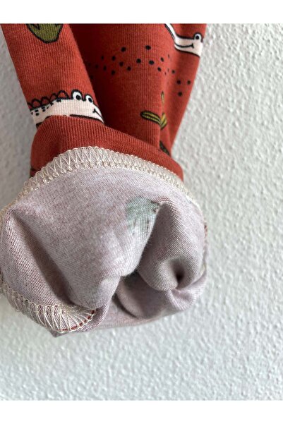 Meg Wi Baby Pantaloni de jogging pentru bebeluși Crocodille Jersay